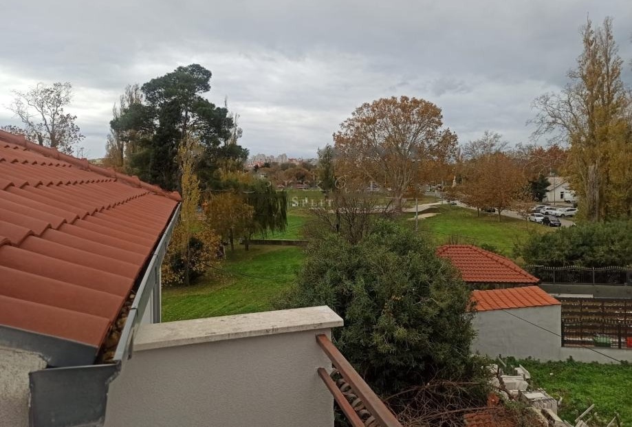 Pogled s krova na park i okolicu